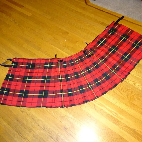 Kilt, Men's 40, Wallace Tartan - Picture 4 of 10